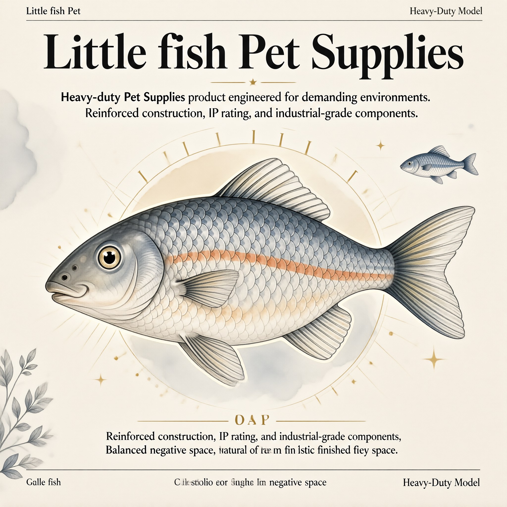 Little fish Pet Supplies — Heavy-Duty Model