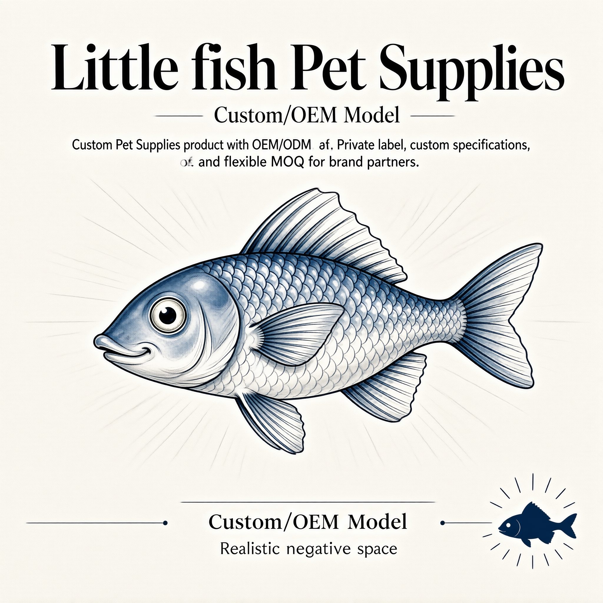 Little fish Pet Supplies — Custom/OEM Model