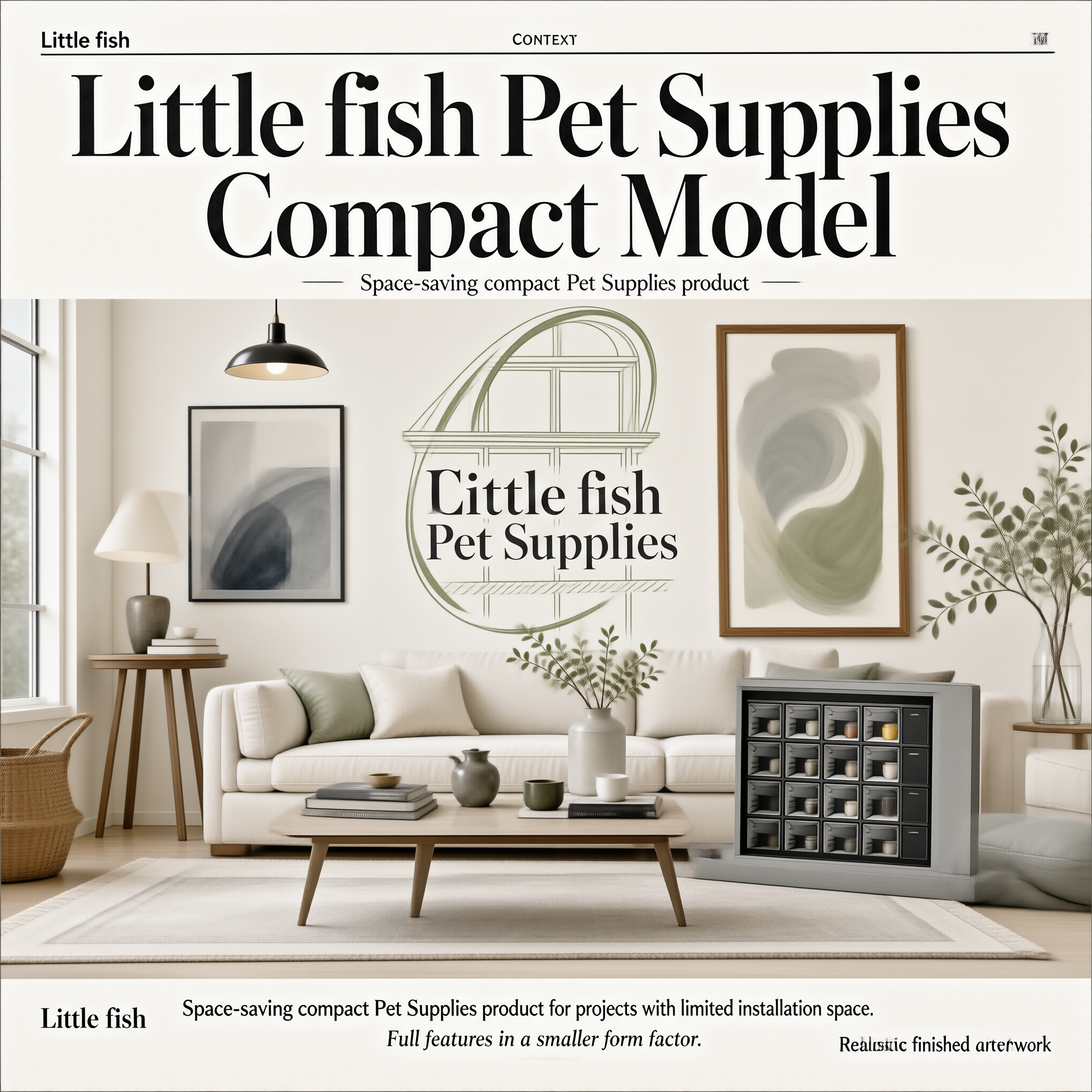 Little fish Pet Supplies — Compact Model